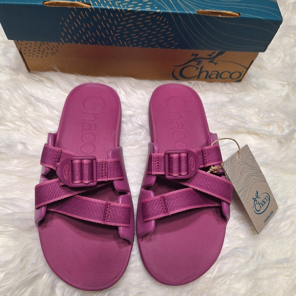 Chaco K's Chillos kids Outskirt in Fuchsia